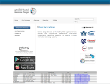 Tablet Screenshot of nammacargo.com